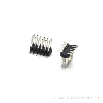 2.2mm 핀 헤더 커넥터 이중 행 SMT